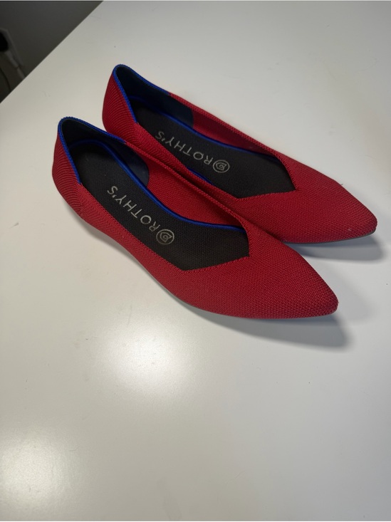 Rothy's Shoes - Rothy's Red The Point Knit Flats - 9